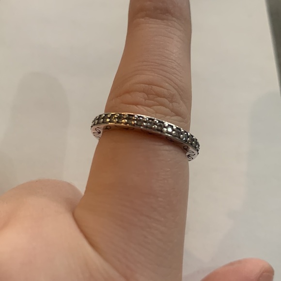 RETIRED Clear Eternity Ring